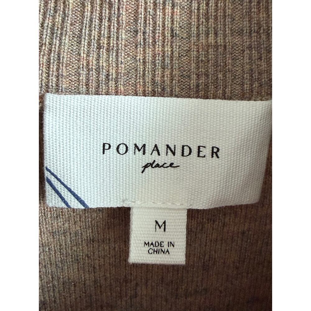 Pomander Place Vivianne Turtleneck Mini Sweater Dress Hazelwood Womens Medium - Picture 6 of 8